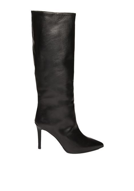 Black 3760 boot FRANCO RUSSO | 3760NAPPA-NERO